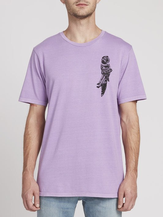 Parrot Collage T-shirt - Lavender