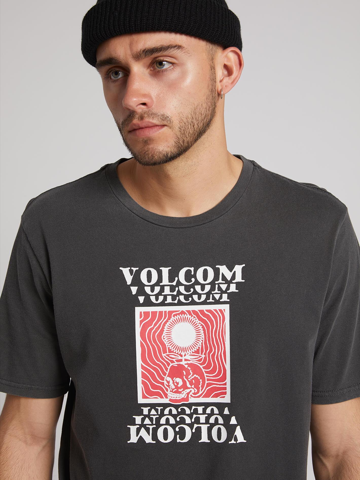 Hypno Skull T-shirt - Black