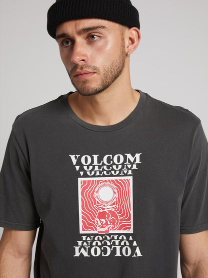 Hypno Skull T-shirt - Black