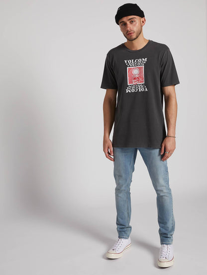 Hypno Skull T-shirt - Black