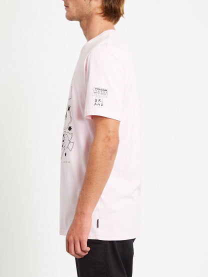 Briand T-shirt - SNOW PINK