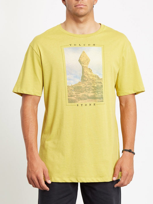 Stone Stack T-shirt - OLIVE