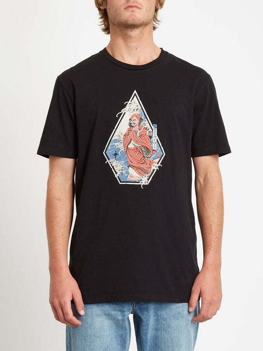 Nozaka Surf T-shirt - BLACK