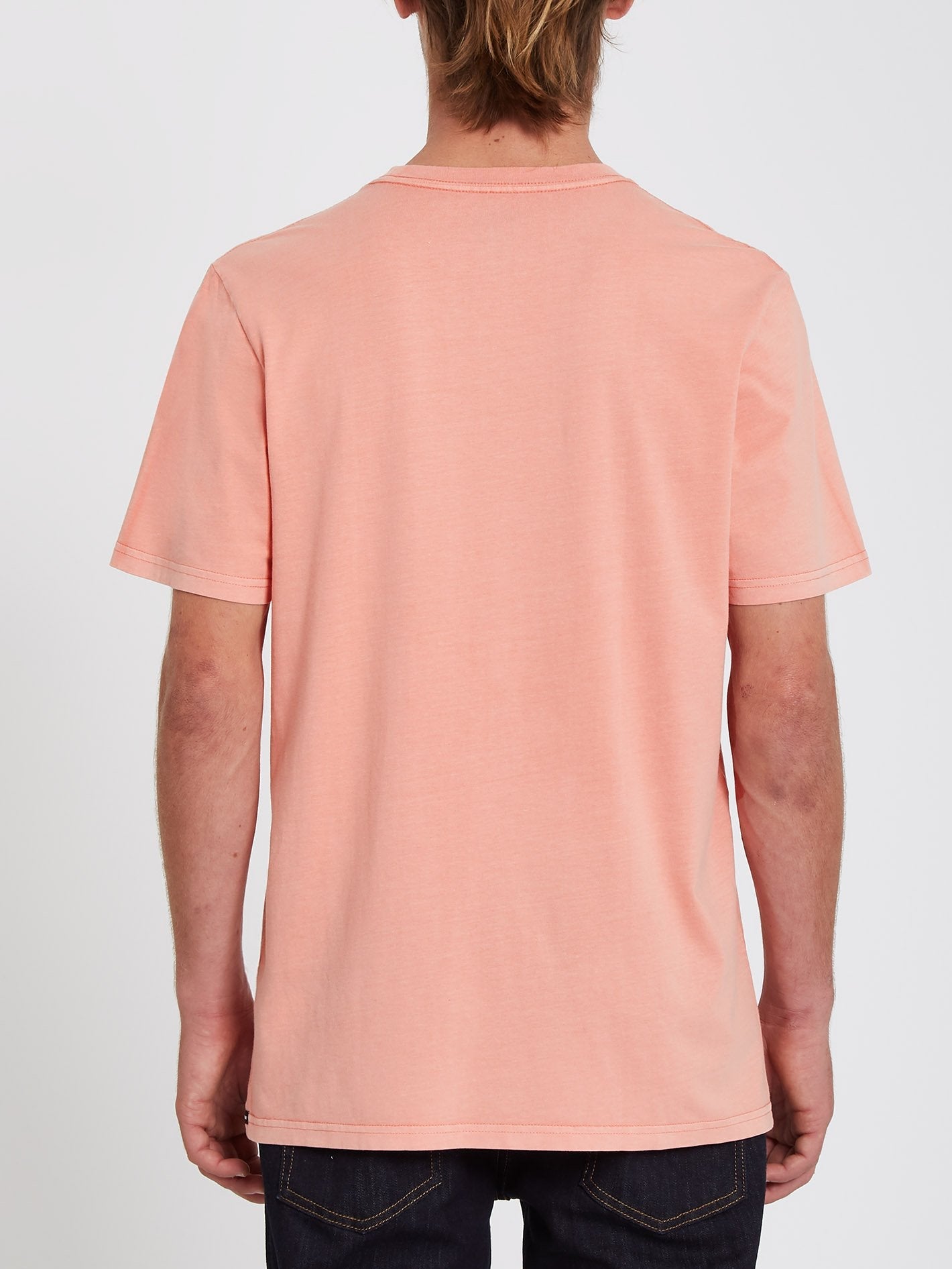 Stone Split T-shirt - CORAL