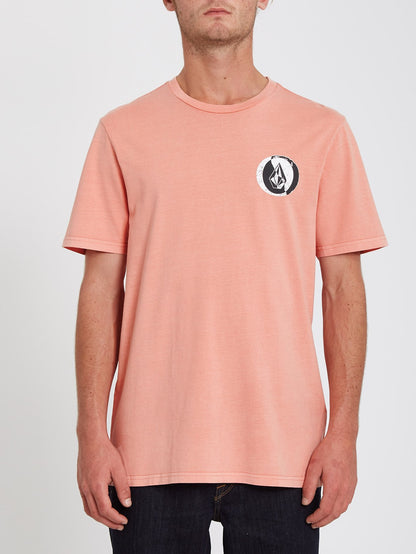 Stone Split T-shirt - CORAL