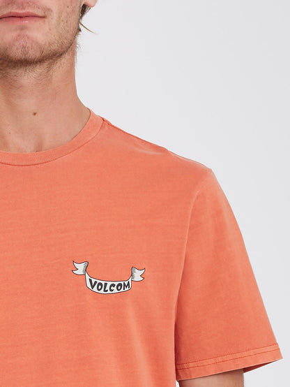 Gasp High T-shirt - BURNT OCHRE