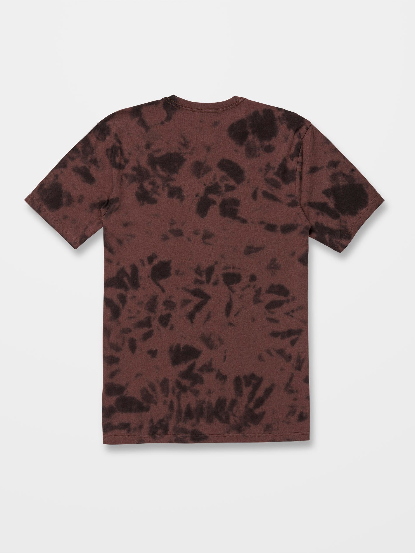 Iconic Stone Dye T-shirt - MAHOGANY