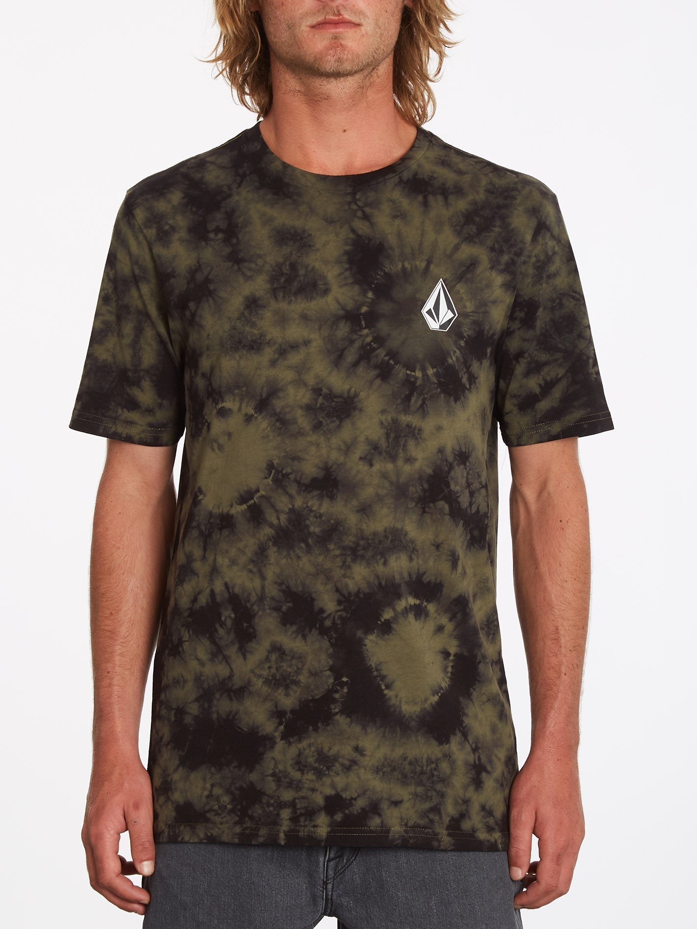 Iconic Stone T-shirt - MILITARY