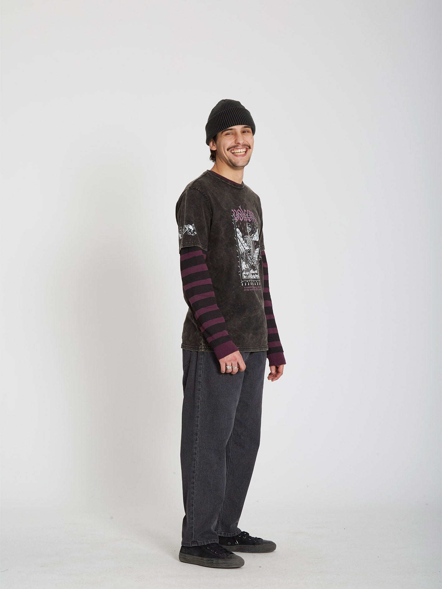 Vaderetro 1 T-shirt - BLACK