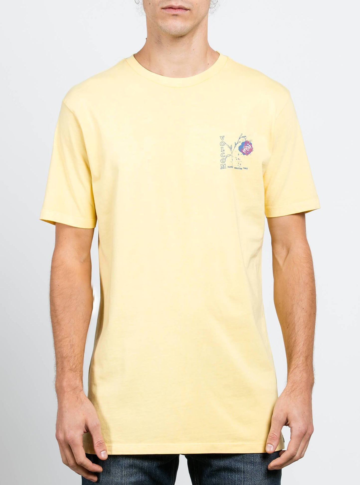 V.co Happy Time Tee - Light Yellow