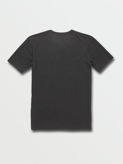 Stone Split T-shirt - BLACK