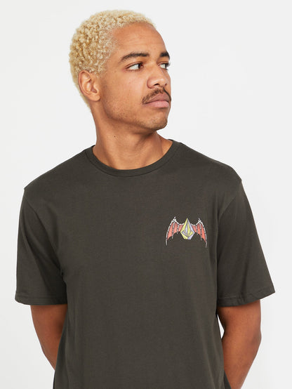 Hessian T-shirt - WASHED BLACK