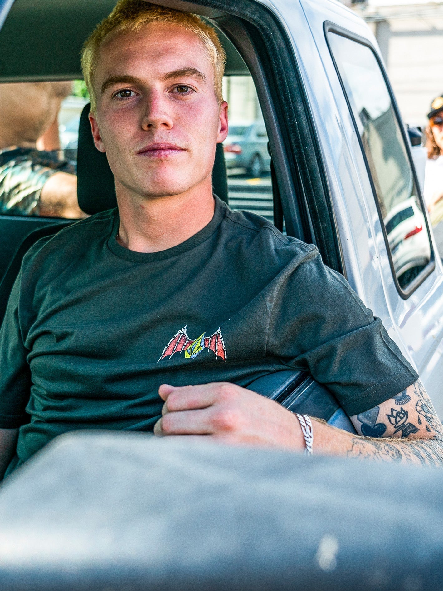 Hessian T-shirt - WASHED BLACK