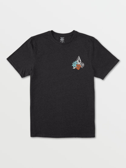 OBX John B Shrine Short Sleeve Shirt - Heather Black