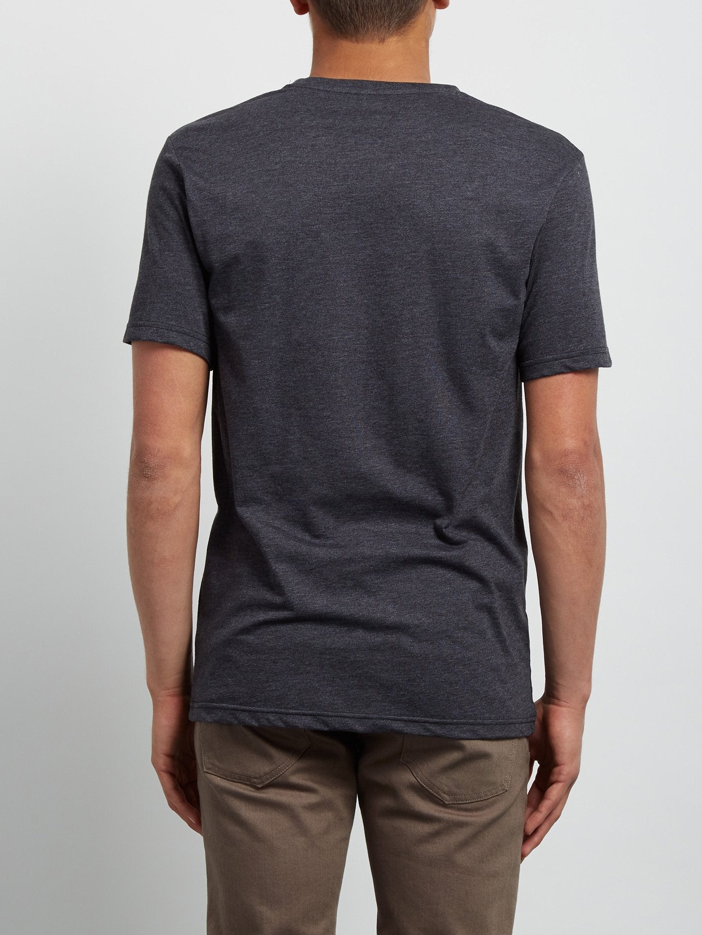 Circle Stone Heather Tee - Heather Black