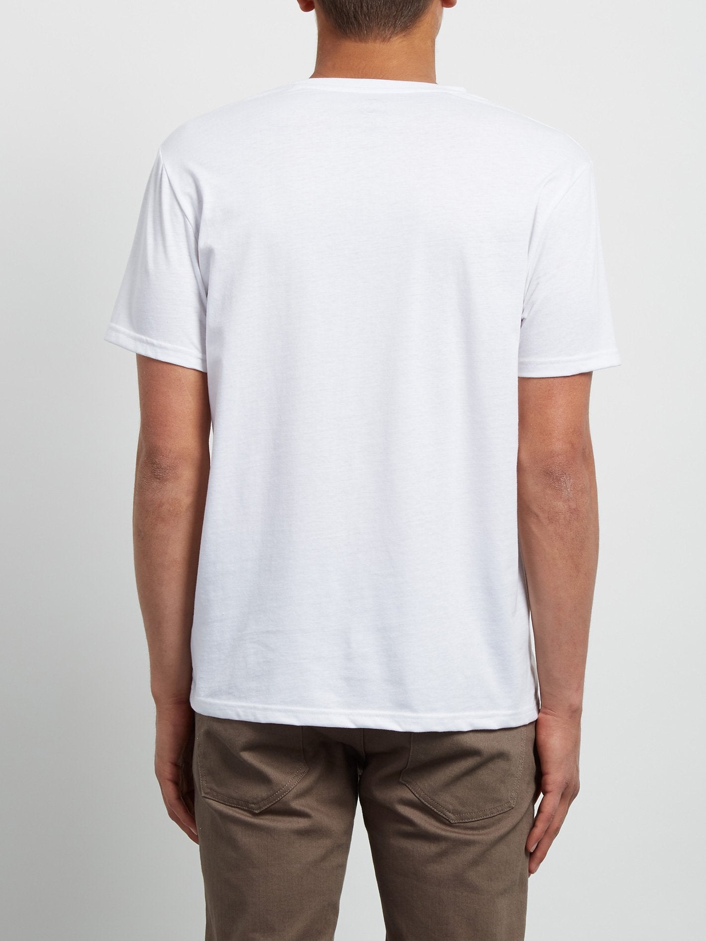 Circle Stone Heather Tee - White