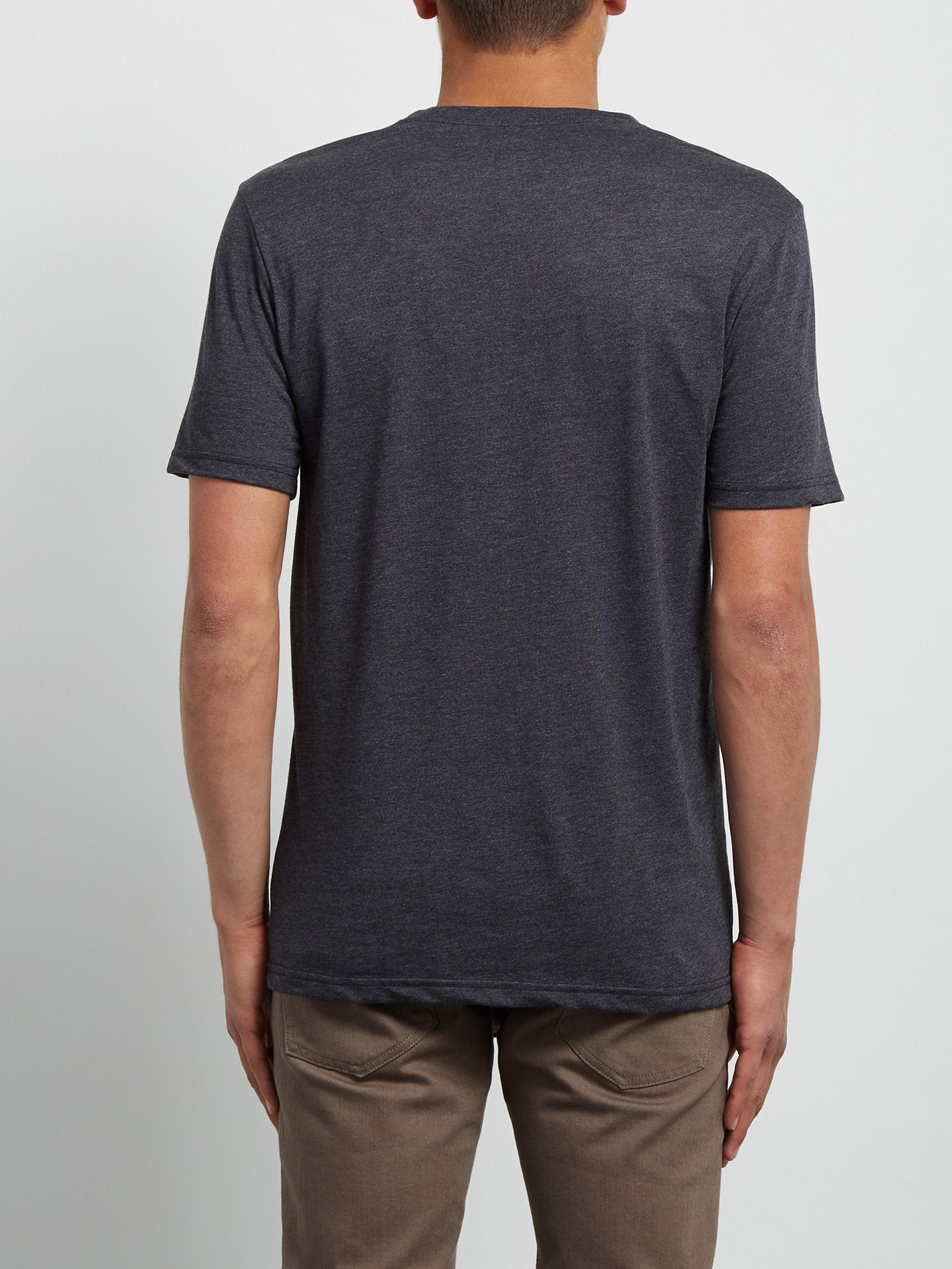 Tropical D Short Sleeve Tee - Heather Black