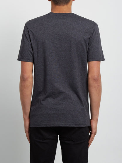 Rip Pocket Short Sleeve Tee - Heather Black