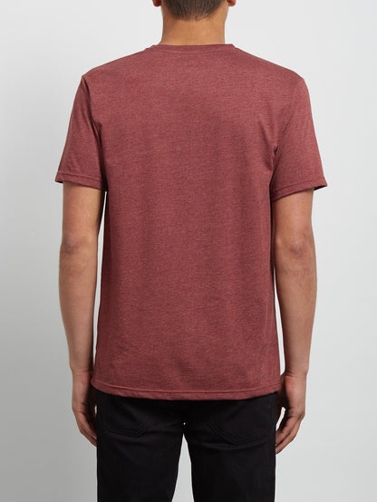 Pocket Short Sleeve Tee - Crimson