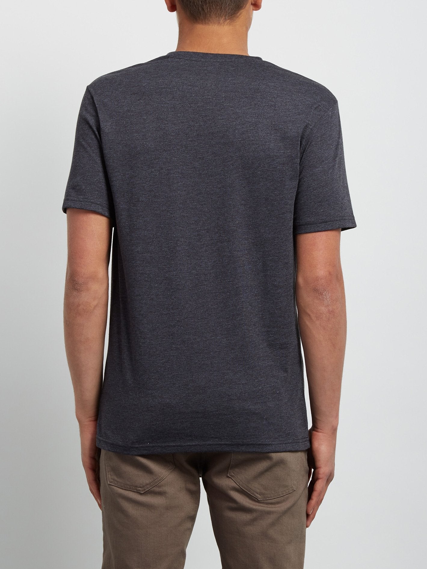 Pocket Short Sleeve Tee - Heather Black