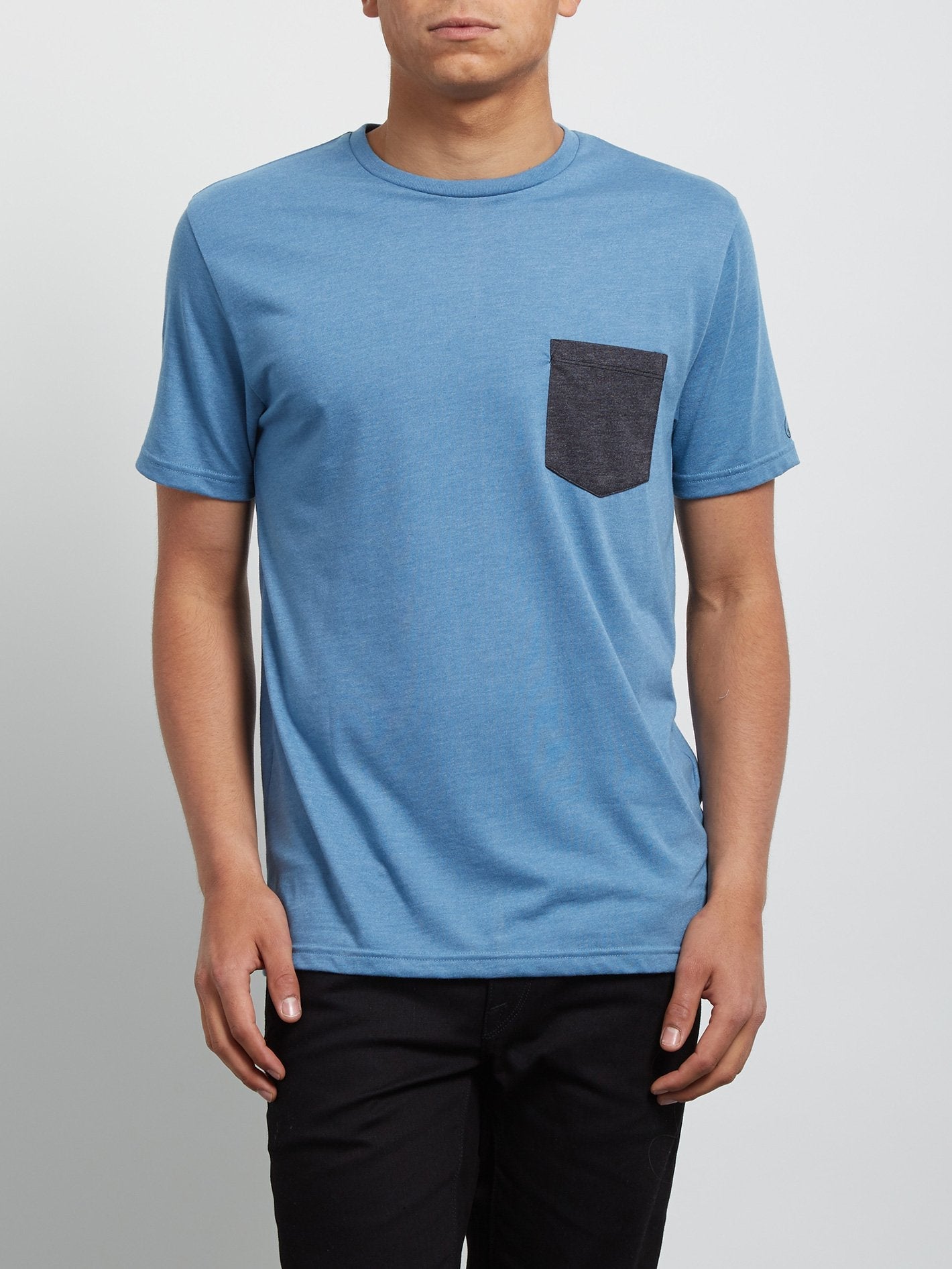 Pocket Short Sleeve Tee - Wrecked Indigo