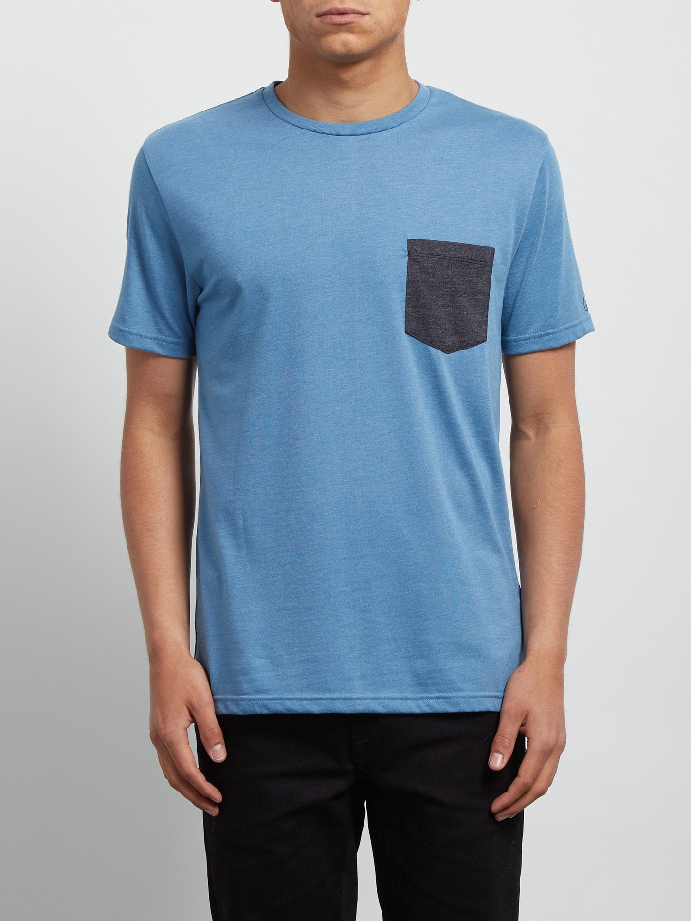 Pocket Short Sleeve Tee - Wrecked Indigo