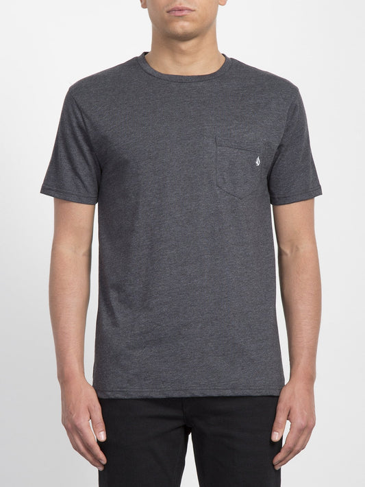 Heather T-shirt  - Heather Black