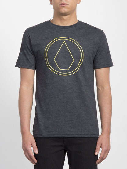 Pin Stone T-shirt  - Heather Black