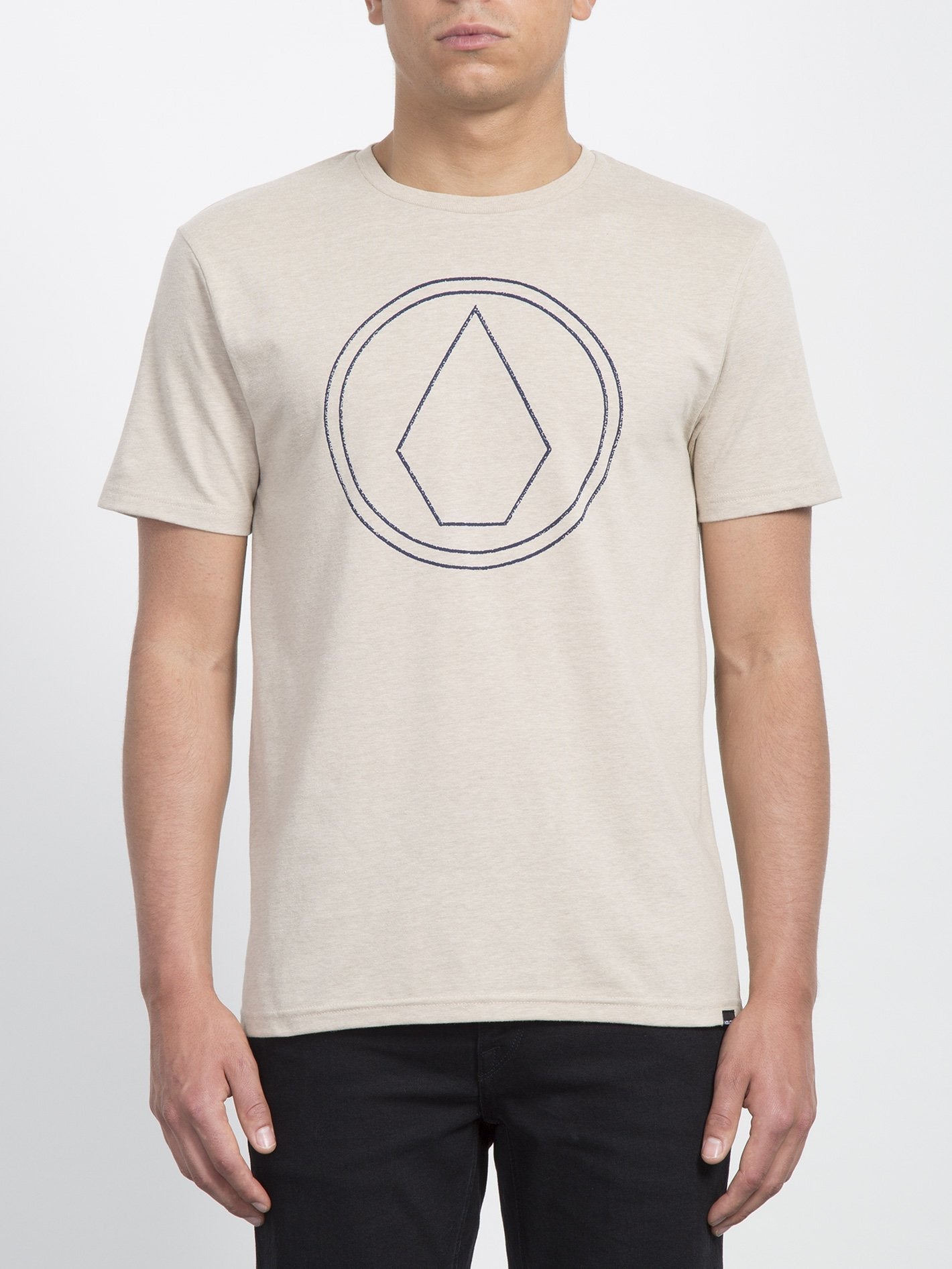 Pin Stone T-shirt  - Oatmeal