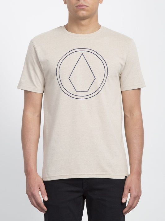 Pin Stone T-shirt  - Oatmeal