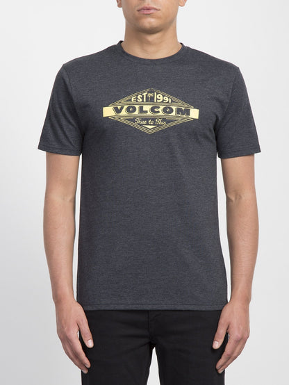 Volcom Run T-shirt  - Heather Black