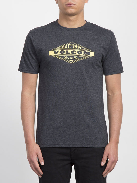 Volcom Run T-shirt  - Heather Black