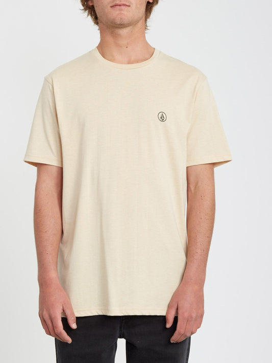 Circle Blanks Heather T-shirt - White Flash