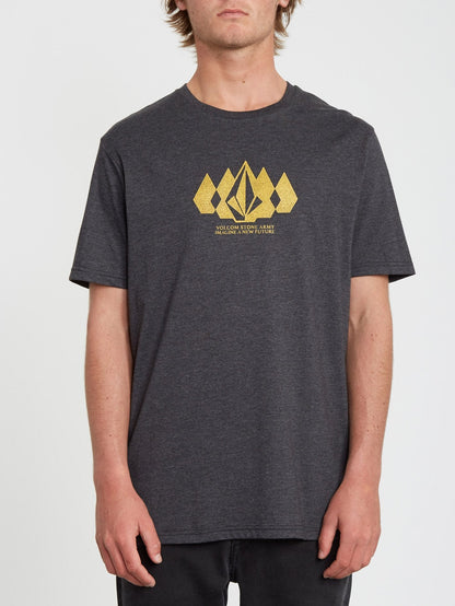 Stone Army Heather T-shirt - Heather Black