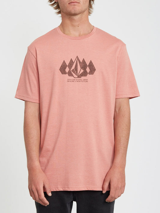 Stone Army Heather T-shirt - Sandstone