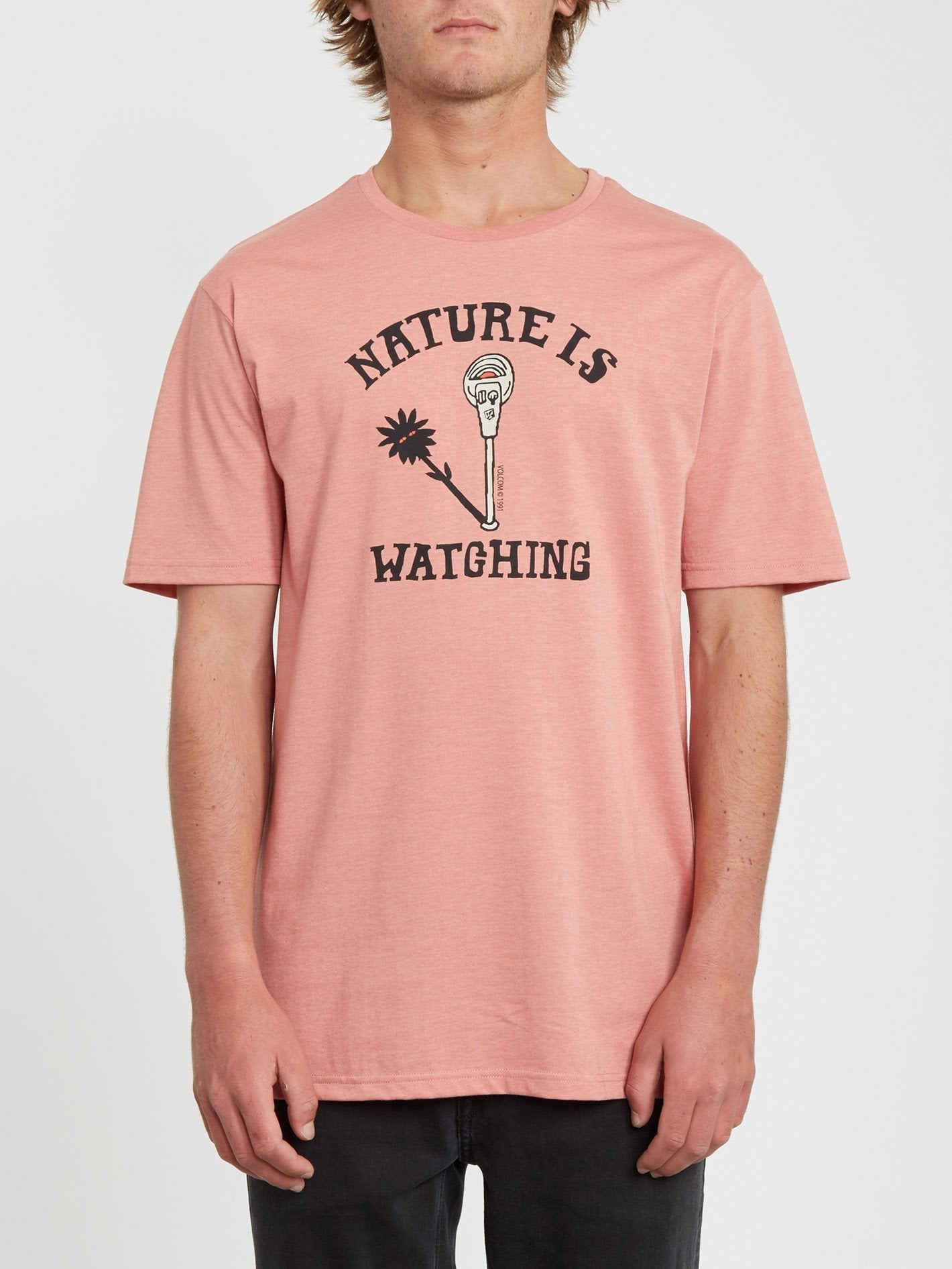 Meter Heather T-shirt - Sandstone
