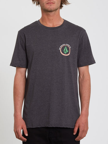 Fisheye Heather T-shirt - HEATHER BLACK