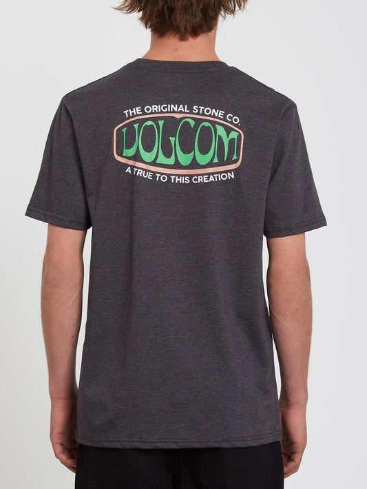 Fisheye Heather T-shirt - HEATHER BLACK