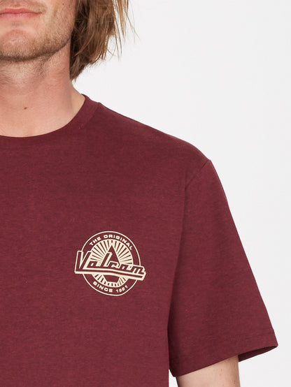 Initial T-shirt - PLUM