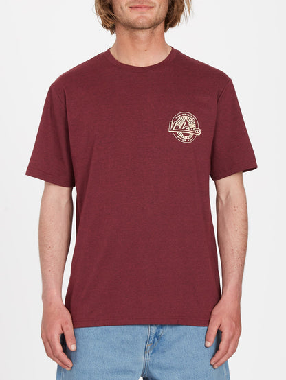 Initial T-shirt - PLUM