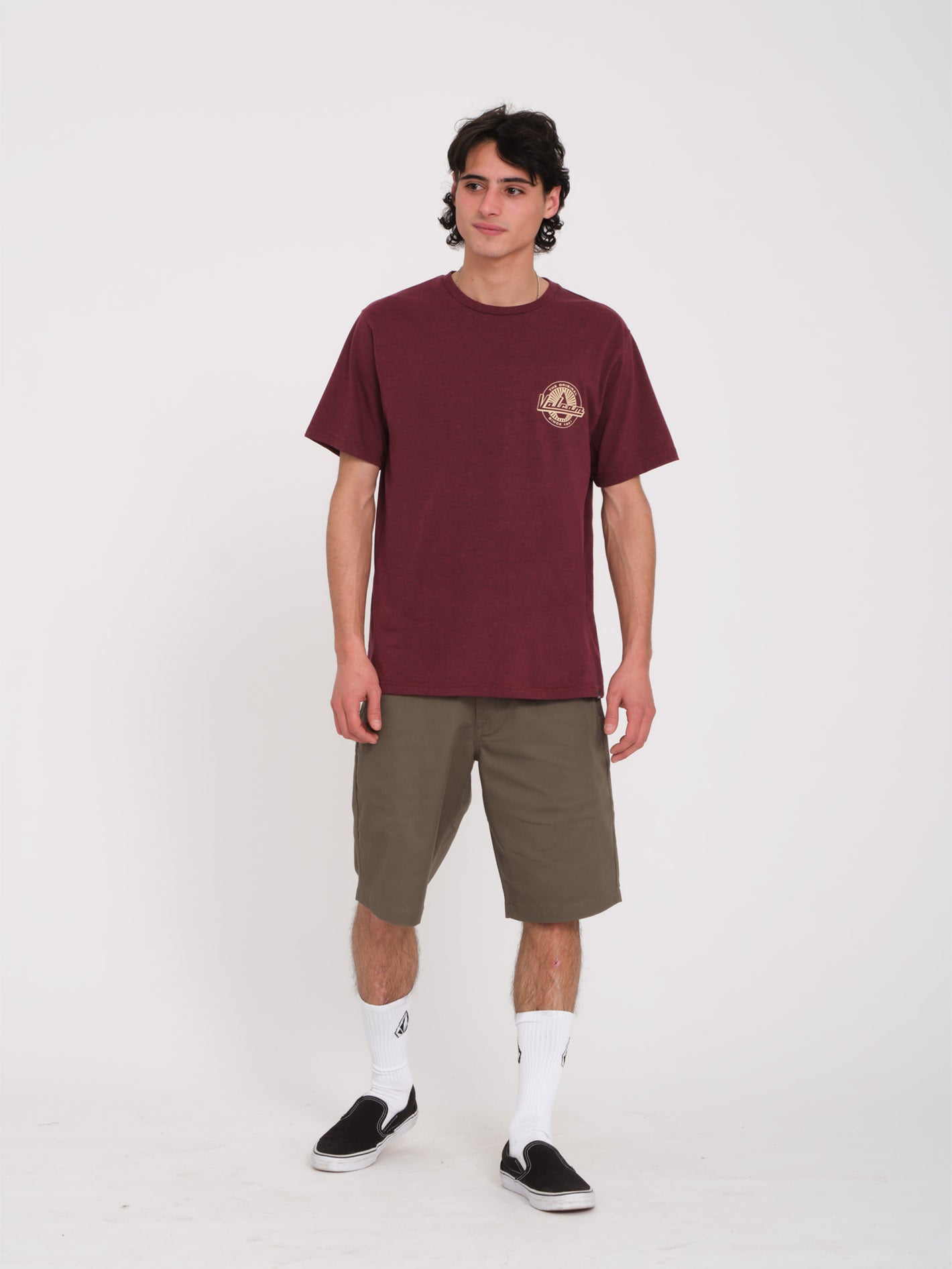 Initial T-shirt - PLUM