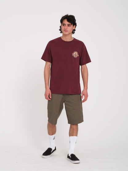 Initial T-shirt - PLUM