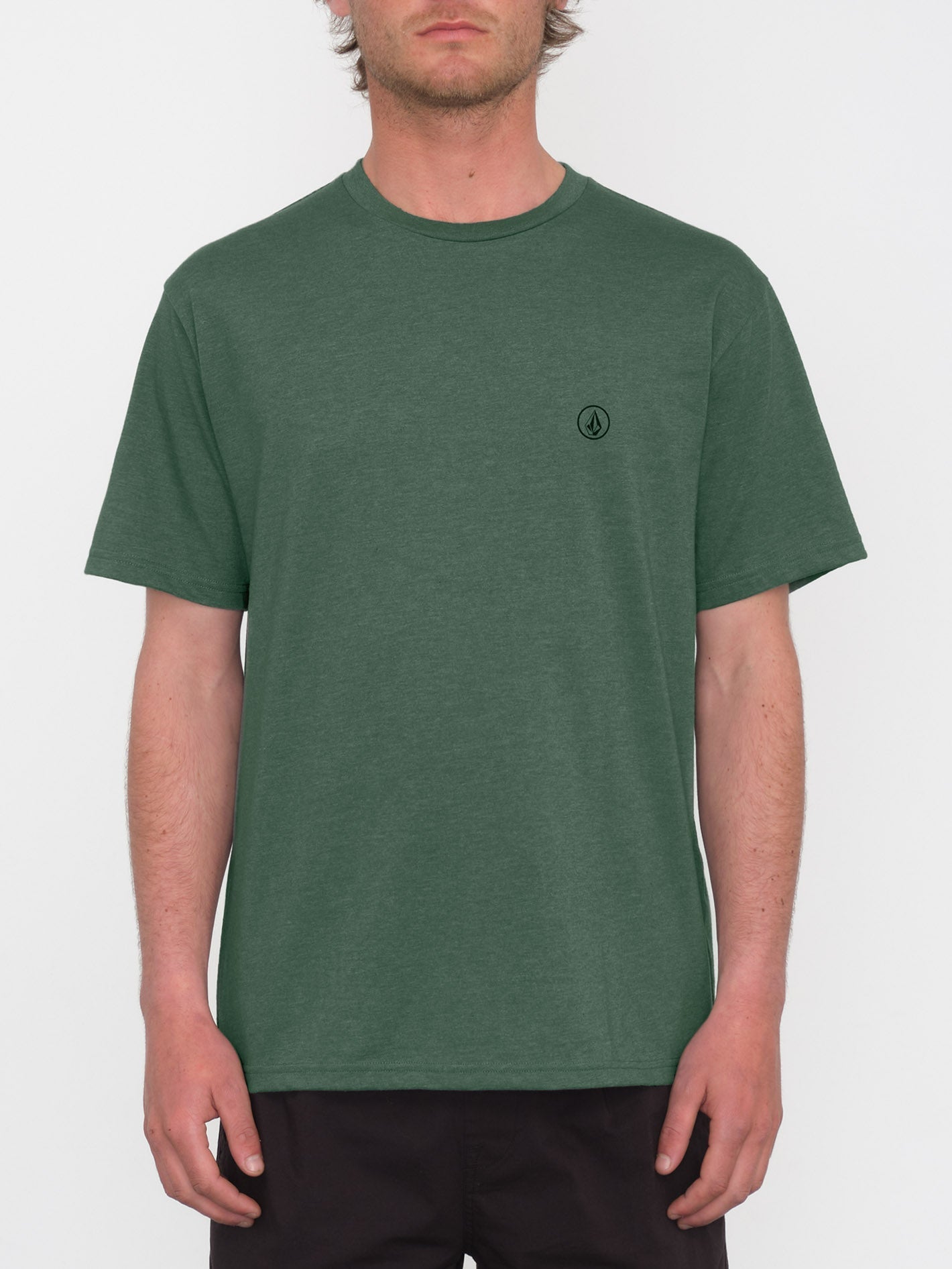 Circle Blanks T-shirt - FIR GREEN
