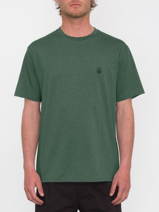 Circle Blanks T-shirt - FIR GREEN