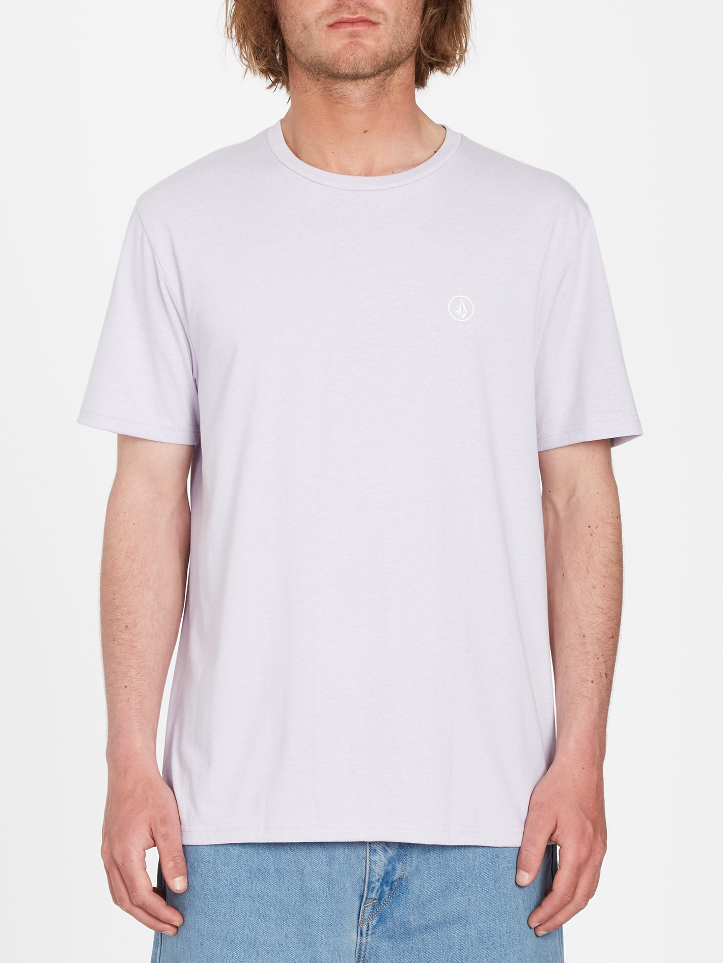 Circle Blanks T-shirt - LIGHT ORCHID