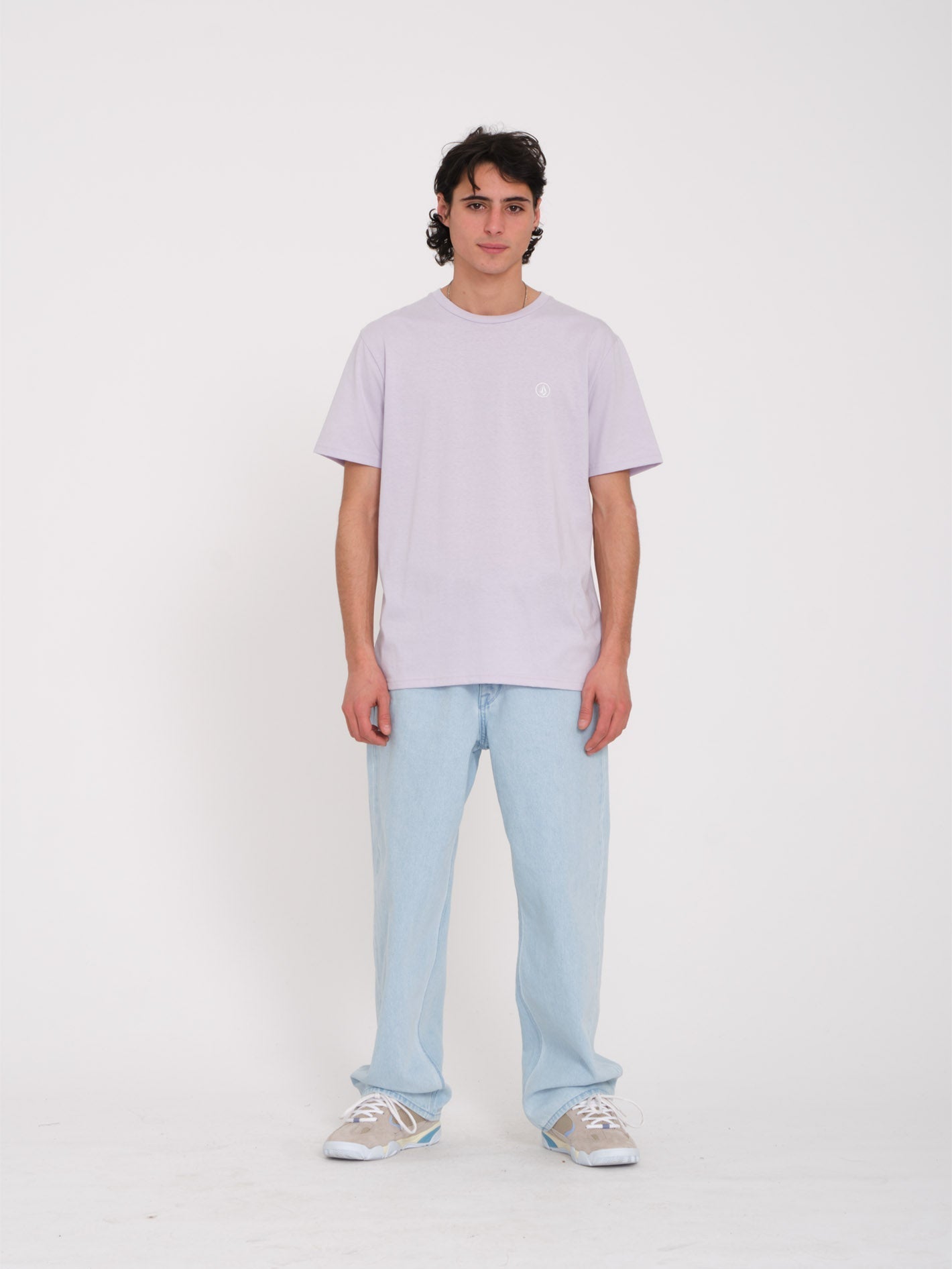 Circle Blanks T-shirt - LIGHT ORCHID