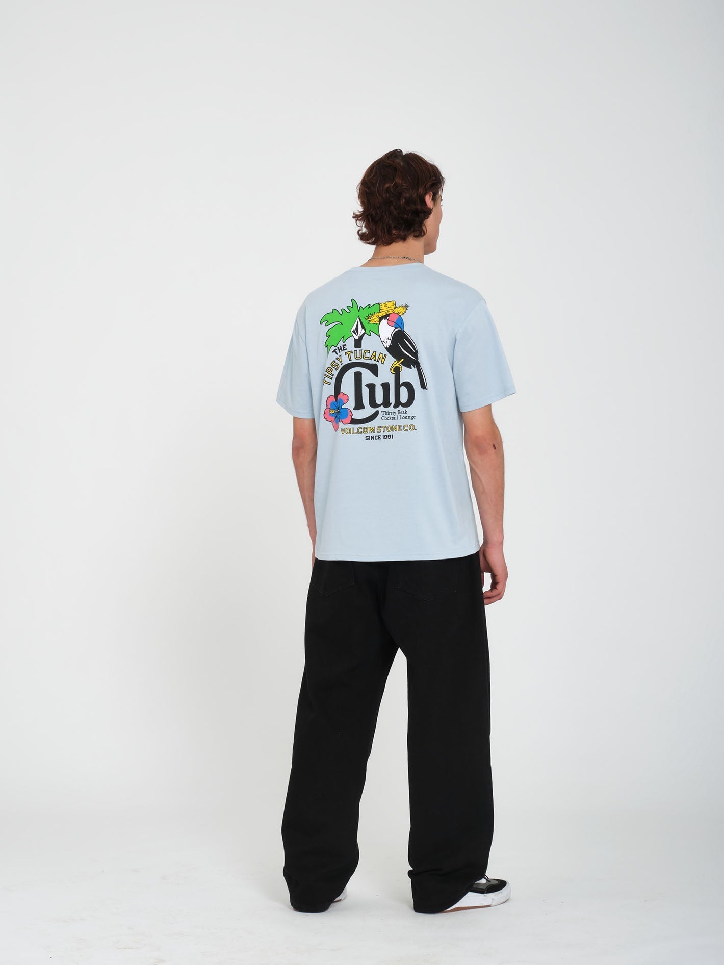 Tispy Tucan T-shirt - CELESTIAL BLUE
