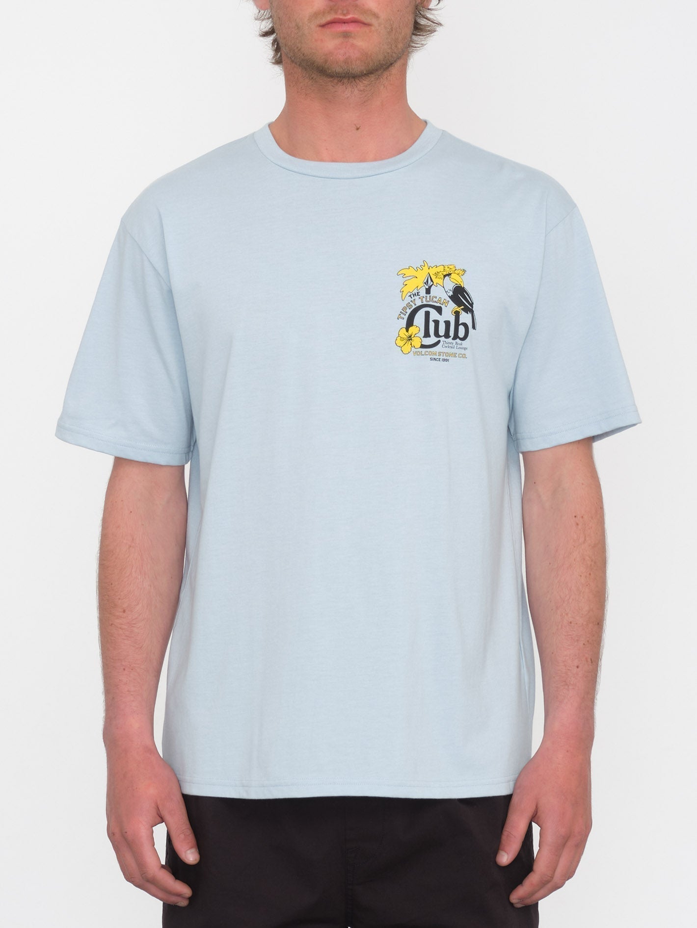 Tispy Tucan T-shirt - CELESTIAL BLUE