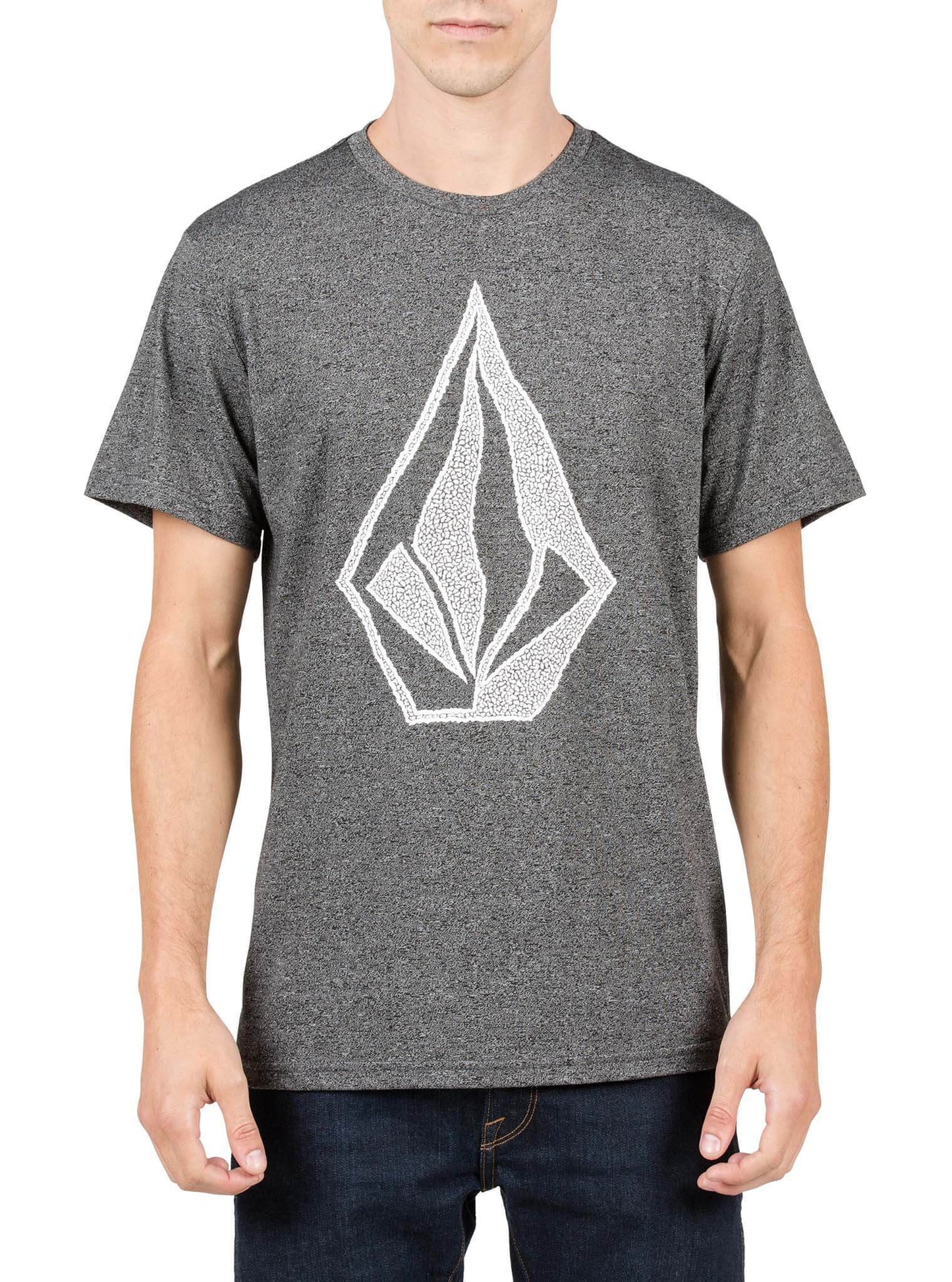 Creep Stone Tee - Heather Black