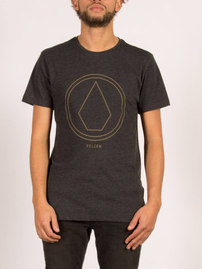 PINLINE STONE HTH SS HEATHER BLACK